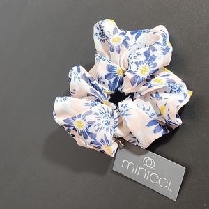 MINICCI Floral Hair Scruchi NWT